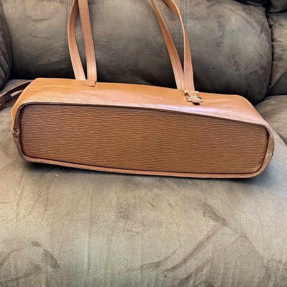 HCL Germany Vintage Bowler Frame Shoulder Bag Cognac color brown/tan - Picture 7 of 16